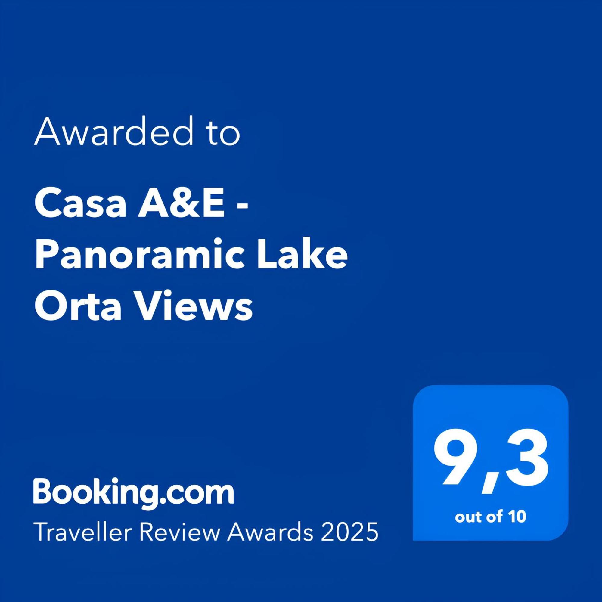 Casa A&E - Panoramic Lake Orta Views Oira Exterior foto